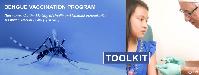Image for the dengue vaccination toolkit by AMP Services