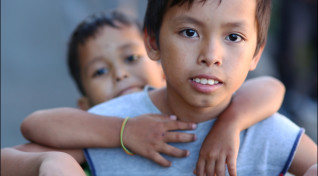 Image of boy who was infected by Dengue.