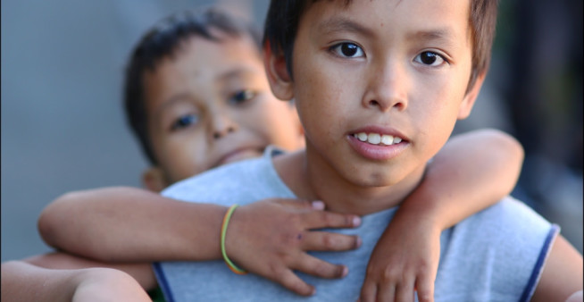 Image of boy who was infected by Dengue.