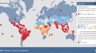 image dengue health map