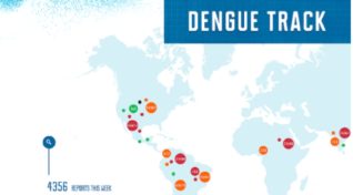 Dengue track is a new way to track dengue outbreaks.