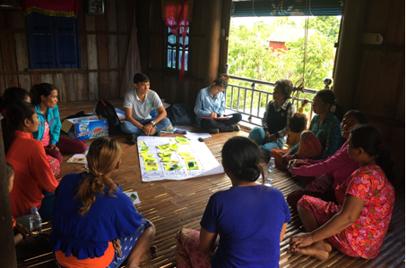 Image: a meeting on fighting dengue in Cambodia using guppies. Image: a meeting on fighting dengue in Cambodia using guppies.