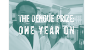 image showing a winner of the dengue prize