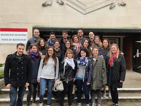 Group photo of the team at Brancale's lab fighting the threat of dengue in Europe.