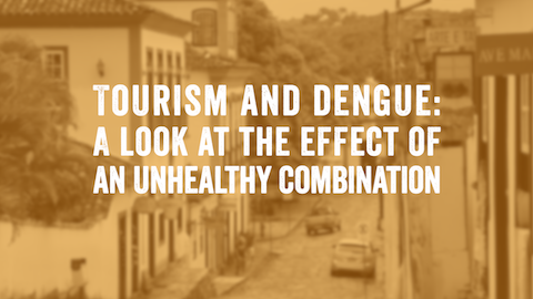 Image of an online discussion on dengue and tourism in a travel forum.
